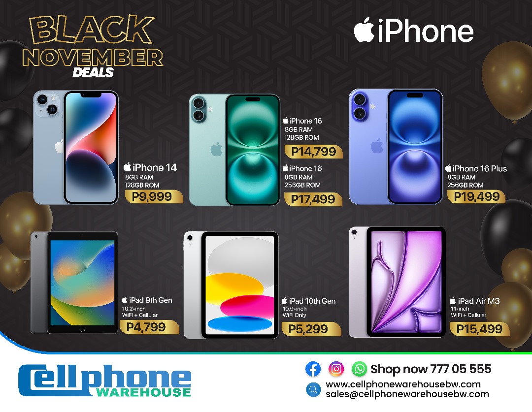 [Cellphone Warehouse - 25/11/2025] - Ends on 2025-12-01T00:00:00.000000Z