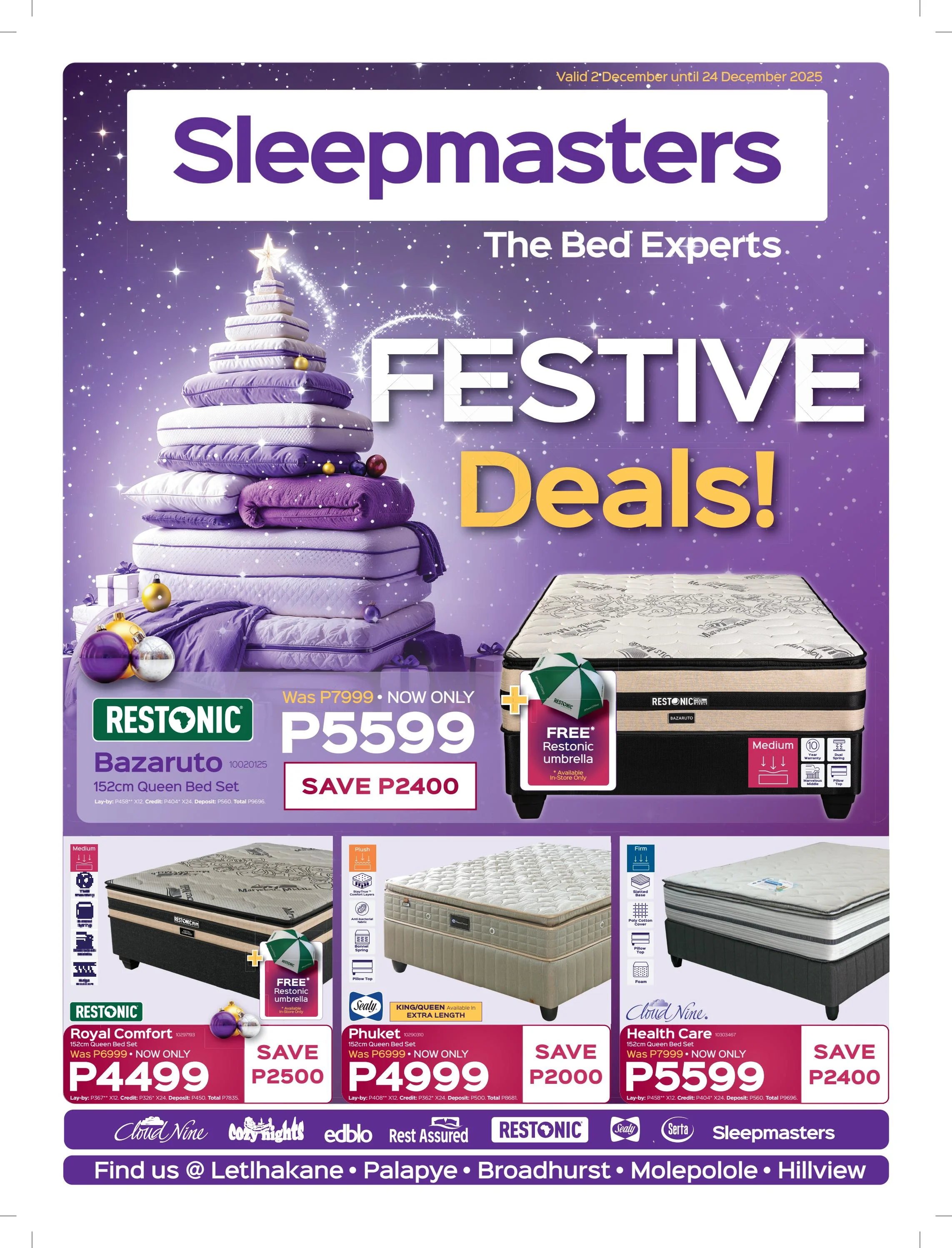 [Sleepmasters - 02/12/2025] - Ends on 2025-12-25T00:00:00.000000Z