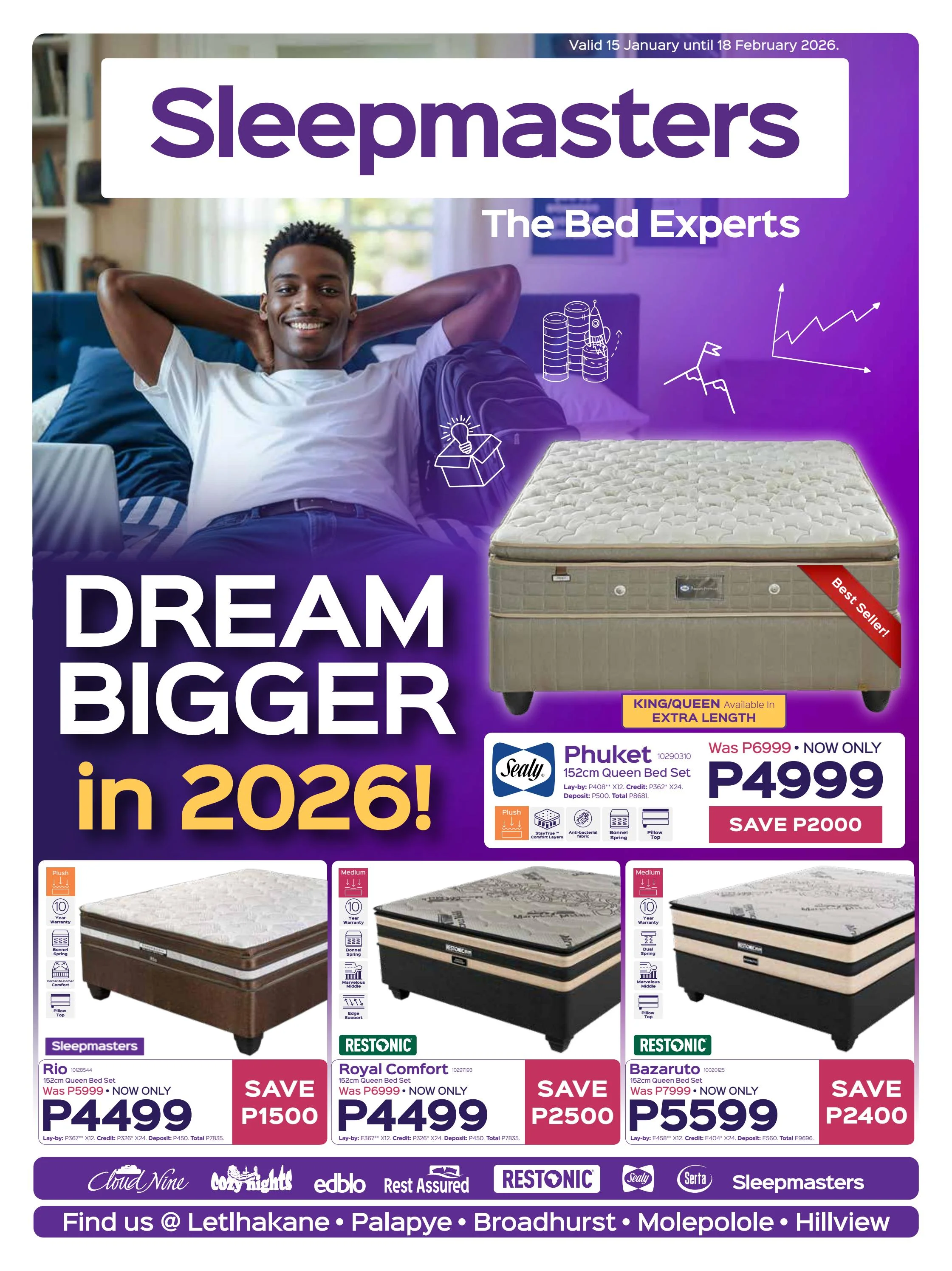 [Sleepmasters - 27/01/2026] - Ends on 2026-02-19T00:00:00.000000Z